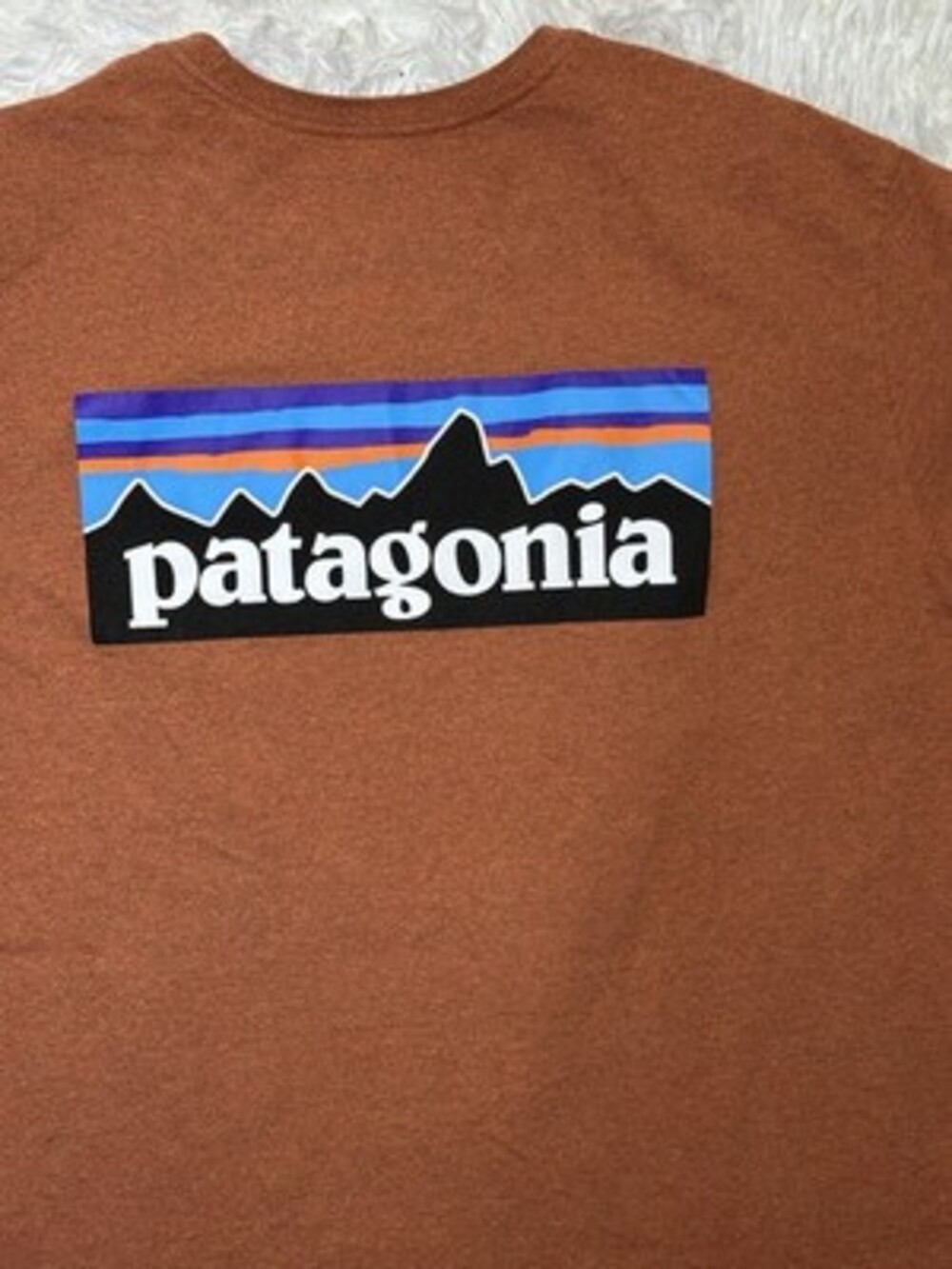Patagonia Mens - P-6 Logo Responsibili-Tee L/Large T-shirt - Quartz Coral